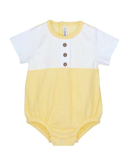 32330 YELLOW BALER  ROMPER BRAND CALAMARO