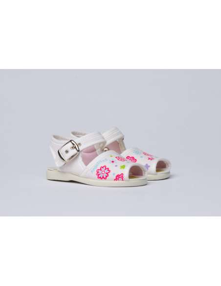 SANDALIA NIÑA ANGELITOS 118 WHITE