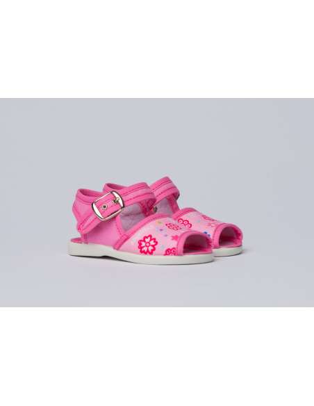 SANDALIA NIÑA ANGELITOS 118 FUXIA