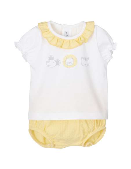 17698 YELLOW CALDE BOY SET  BRAND CALAMARO