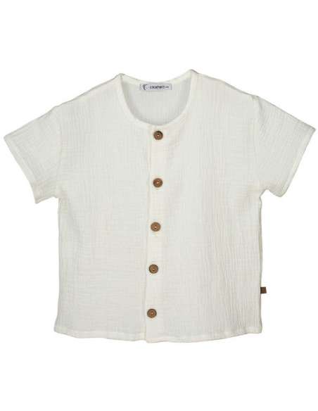 15017 NATURAL  BOYS INTERIOR SHIRT  BRAND CALAMARO