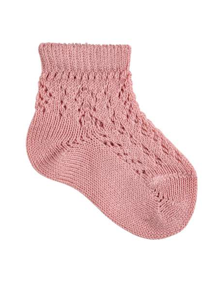 25184 ROSA PALO OPENWORK ANCLE SOCKS BRAND CONDOR
