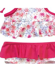 23503 GIRLS T-SHIRT AND SWIM NAPPY BRAND CALAMARO 2