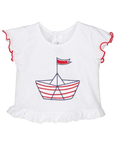 23025 GIRLS T-SHIRT AND SWIM NAPPY BRAND CALAMARO