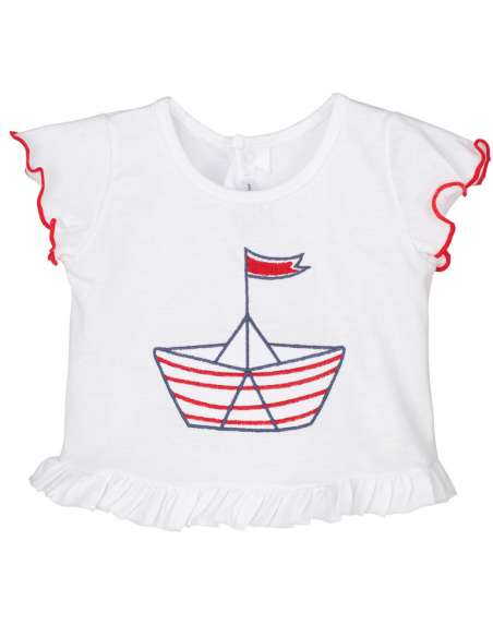 23025 GIRLS T-SHIRT AND SWIM NAPPY BRAND CALAMARO