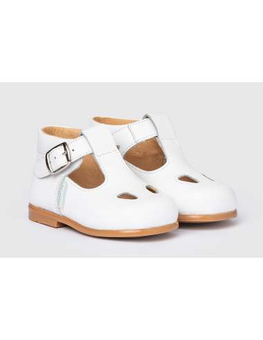T-Bars Angelitos shoes in Leather 630 white