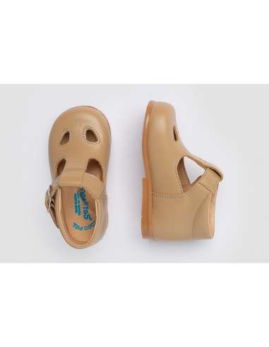 T-Bars Angelitos shoes in Leather 630 camel