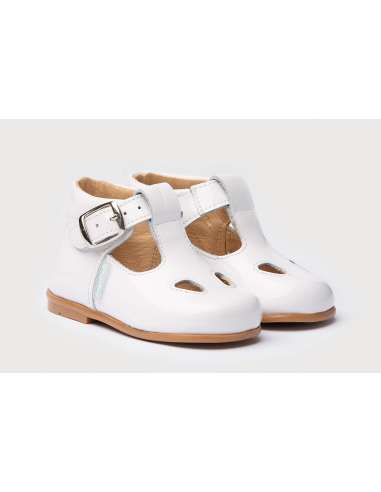 T-Bars Angelitos shoes in Patent Leather 631 white