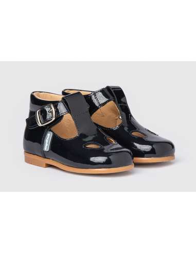 T-Bars Angelitos shoes in Patent Leather 631 navy