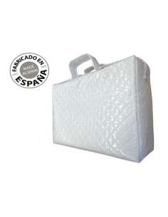BOLSO-PLASTIFICADO DE BEBÉ BLANCO