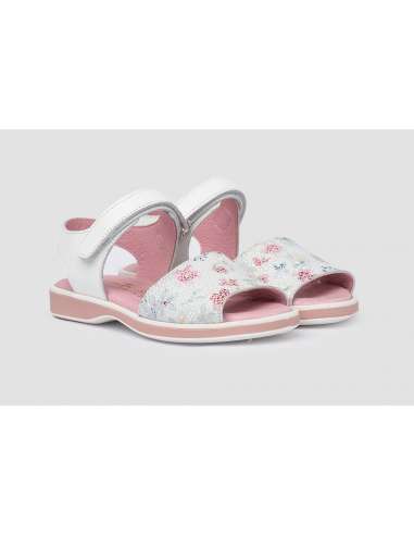 Angelitos Sandals in Patent Leather 578 white