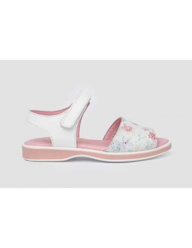 Angelitos Sandals in Patent Leather 578 white