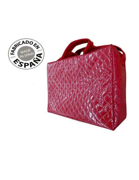 BOLSO-PLASTIFICADO DE BEBÉ ROJO