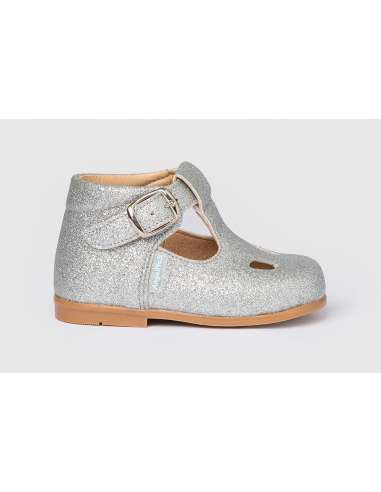T-Bars Angelitos shoes in Patent Leather 633 silver
