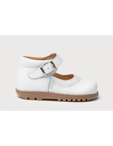 T-Bars Angelitos shoes in Leather 636 white