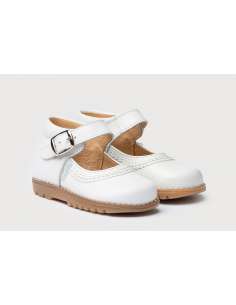 T-Bars Angelitos shoes in Leather 636 white 2