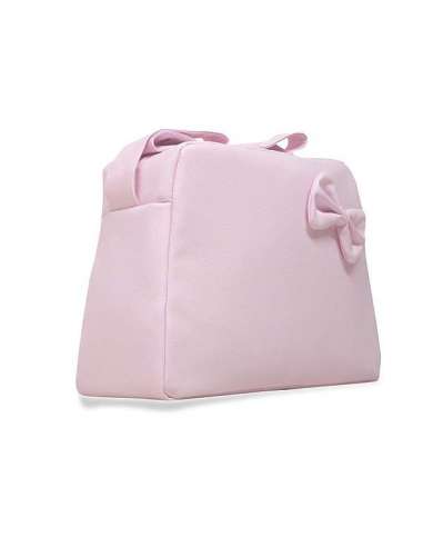 BABY-BAG IN POLIPIEL WITH BOW PINK