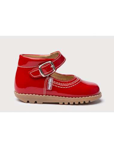 T-Bars Angelitos shoes in Patent Leather 637 red