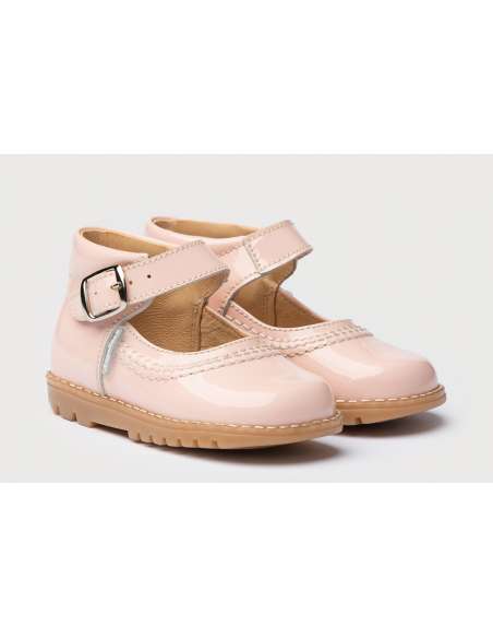 Pepito Clásico Piel Glitter AngelitoS 637 rosa