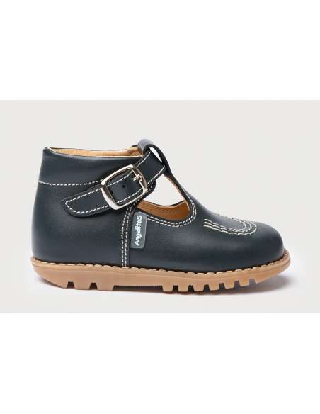 T-Bars Angelitos shoes in Leather 638 navy