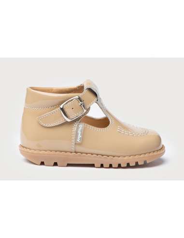 Pepito Clásico Piel Glitter AngelitoS 639 camel