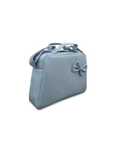 BABY-BAG IN POLIPIEL WITH BOW GREY