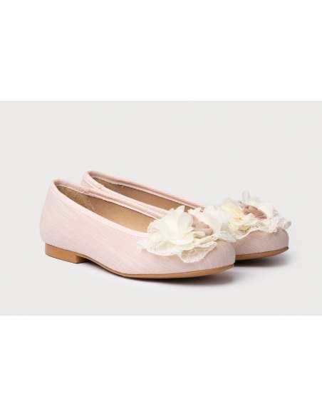 Bailarina Flower & Linnen Ceremony AngelitoS 985 pink
