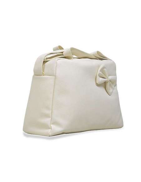 BOLSO DE POLIPIEL DE BEBÉ CON LAZO BEIG