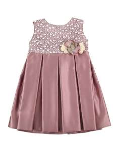 M30509 ROSA VESTIDO CEREMONIA RASO MARCA MISHA BABY