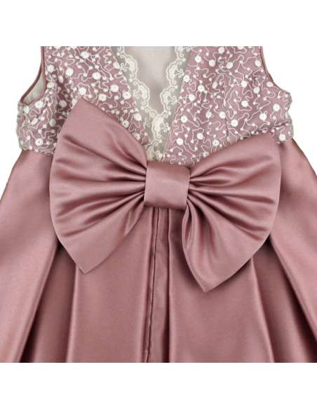 M30509 PINK GIRLS CEREMONIAL DRESS BRAND MISHA BABY