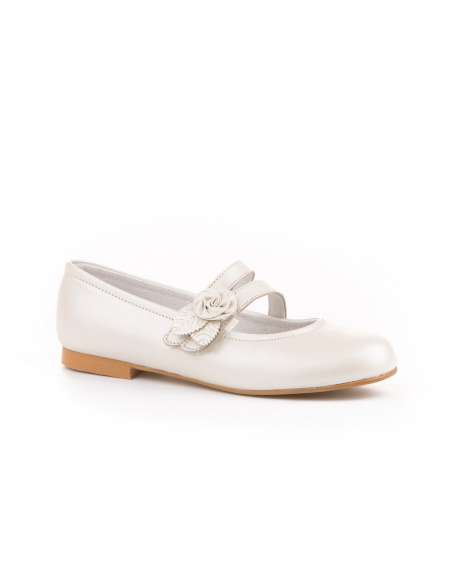 Bailarina Flor & Pétalos Comunión AngelitoS 990 beig