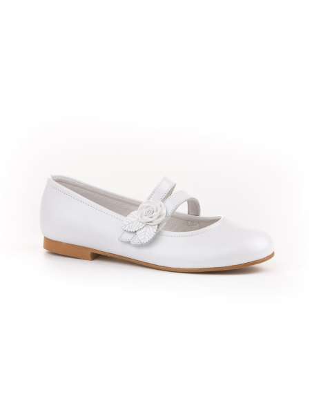 Bailarina Flor & Pétalos Comunión AngelitoS 990 blanco