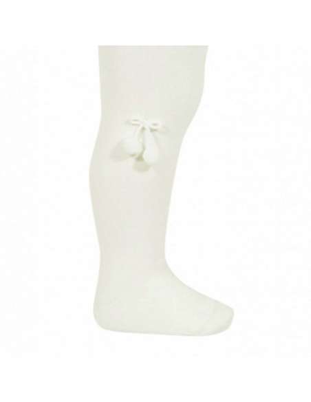 21921 NATA MEDIAS ALGODÓN BEBÉ CON PEQUEÑOS POMPONES MARCA CONDOR