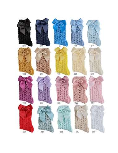 25192   PERLE OPENWORK KNEE HIGH SOCKS BRAND...