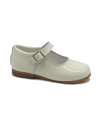 Mary Janes in patent leather Cocoboxi 6270 beig