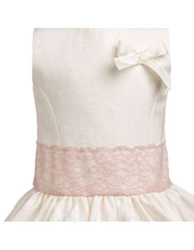 M30209 GIRLS DRESS WITH BOW BRAND MISHA BABY