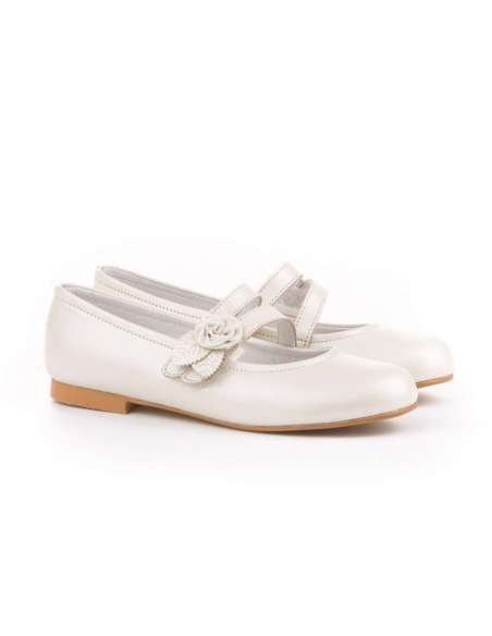 Bailarina Flor & Pétalos Comunión AngelitoS 990 beig
