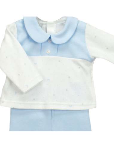 53182 CELESTE CONJUNTO POLAINA  MARCA BABIDU