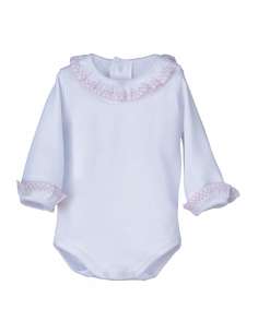 18012 WHITE/PINK BODY ABIERTO BRAND CALAMARO