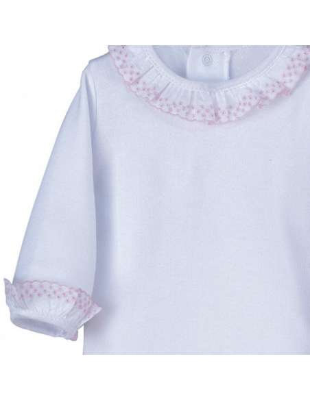 18012 WHITE/PINK BODY ABIERTO BRAND CALAMARO