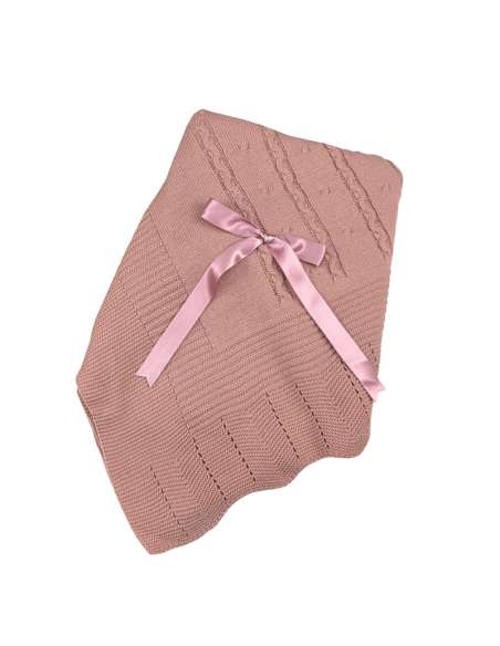 1102764 ROSA PALO  TOQUILLA LANA BEBE  MARCA ALMA