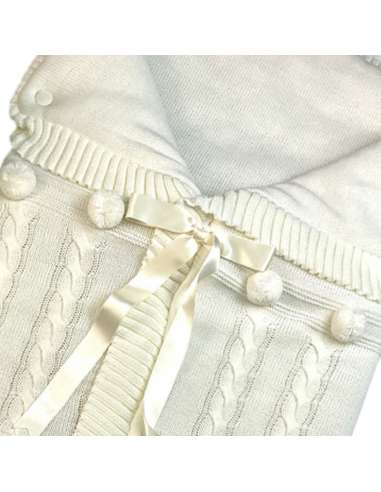 2987 CRUDO SACO BEBE LANA