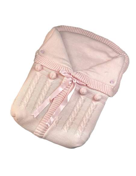 2987 PINK WOOL BABY SACK