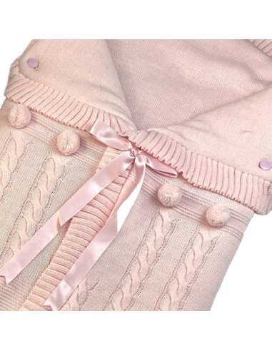 2987 PINK WOOL BABY SACK