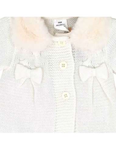 599.16 CRUDO ABRIGO DE PUNTO CON GORRO