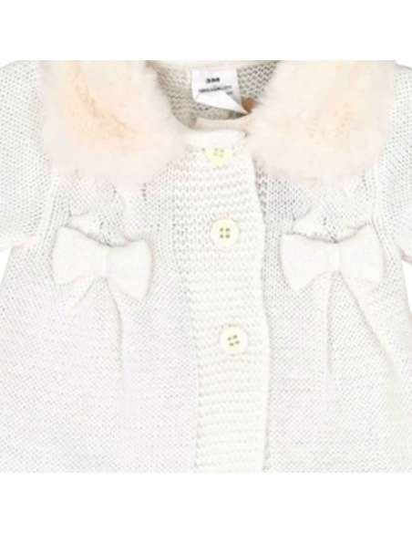 599.16 CRUDO ABRIGO DE PUNTO CON GORRO