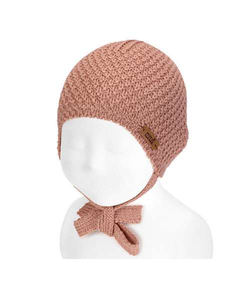 50005028 EMPOLVADO GORRO BEBÉ LANA MERINO MARCA CONDOR