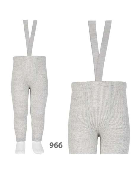 14010 ALUMINIO Tights with suspenders  BRAND CONDOR