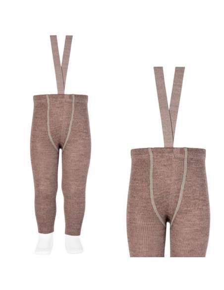 14010 TRONCO Tights with suspenders  BRAND CONDOR