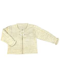 9172 BEIGE  BABY WOOL JACKET BRAND DIVERCHIC